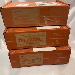 KiwiCo Orange Activity Kits You get 3 Age 9-14